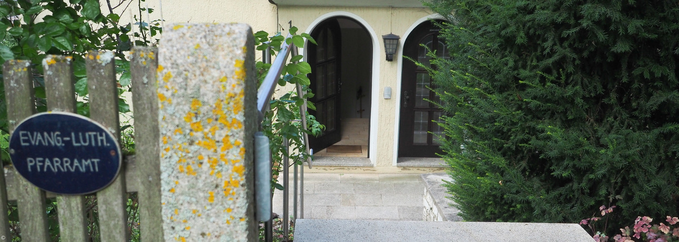 Eingang zum Pfarramt in Beilngries