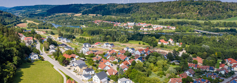 Luftbild der Stadt Beilngries