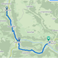 Die Route für den Gottesdienst