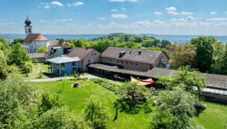 Drohnenaufnahme des Familienerholungsgelände