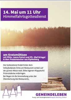Gottesdienst an Christi Himmelfahrt