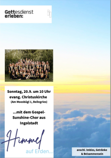 Gottesdienst erleben in Beilngries