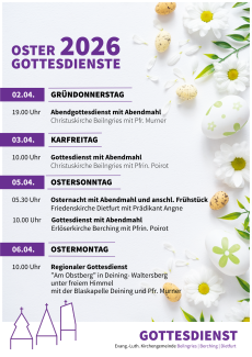 Ostergottesdienste 2026