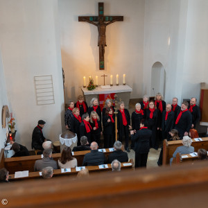 Musikalische Begleitung vom Chor "Singt".